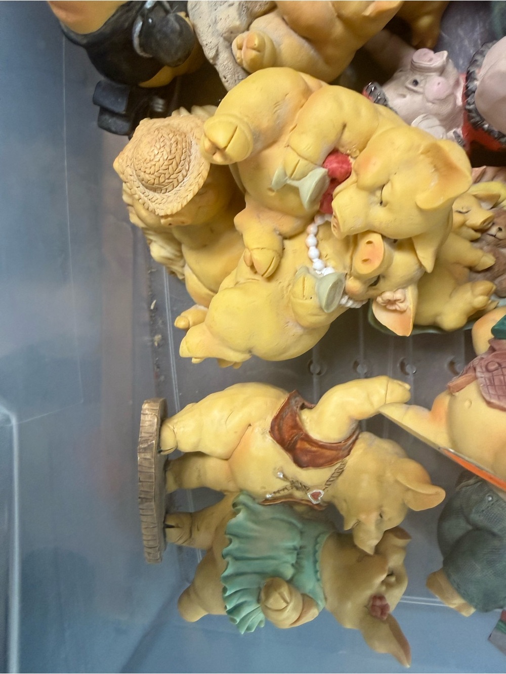 Pigsville Assorted Pig Figurine Collection - Picture 3 of 5